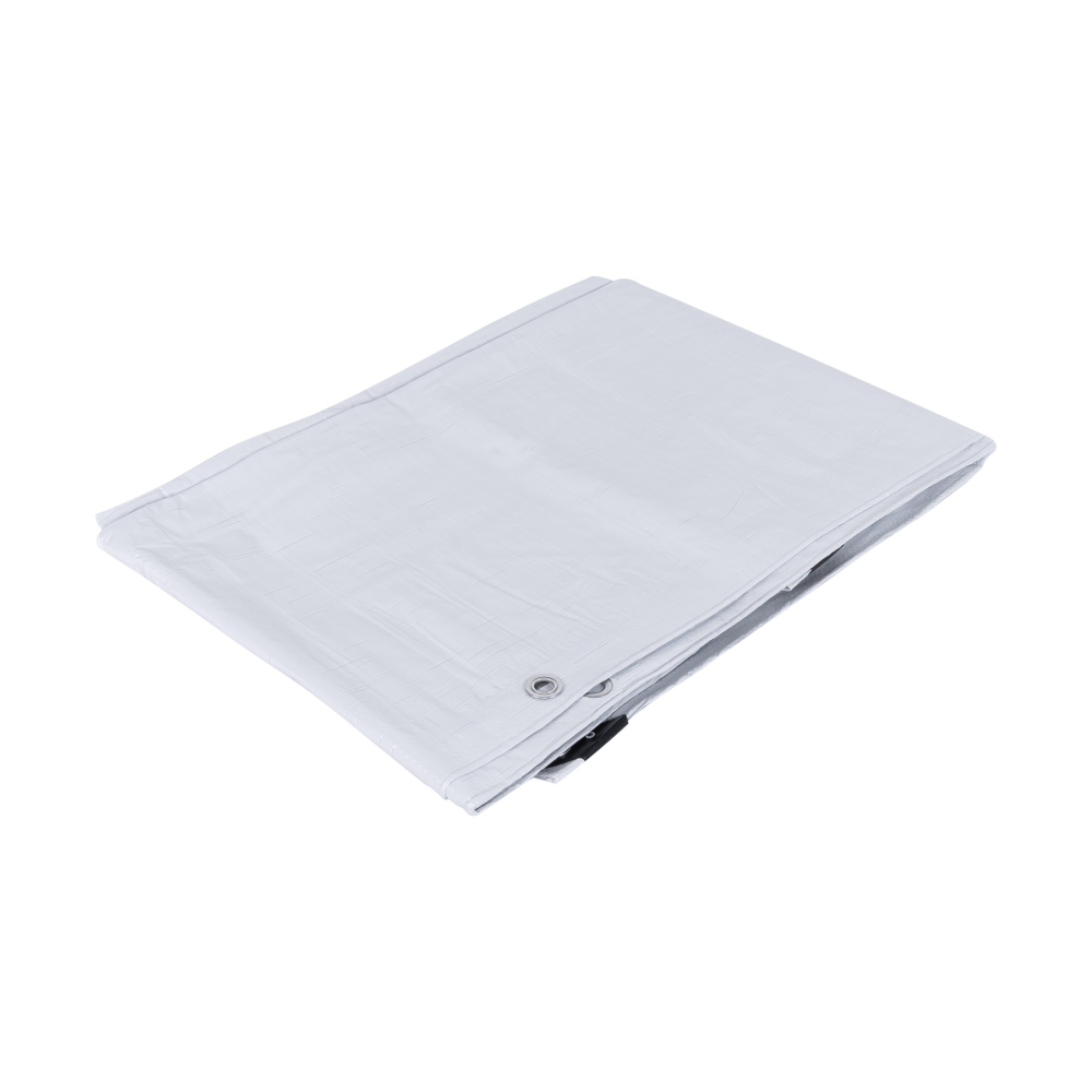 Lona de polietileno 3 x 6 m, blanca, 110 g/m2, PRETUL LP-36B
