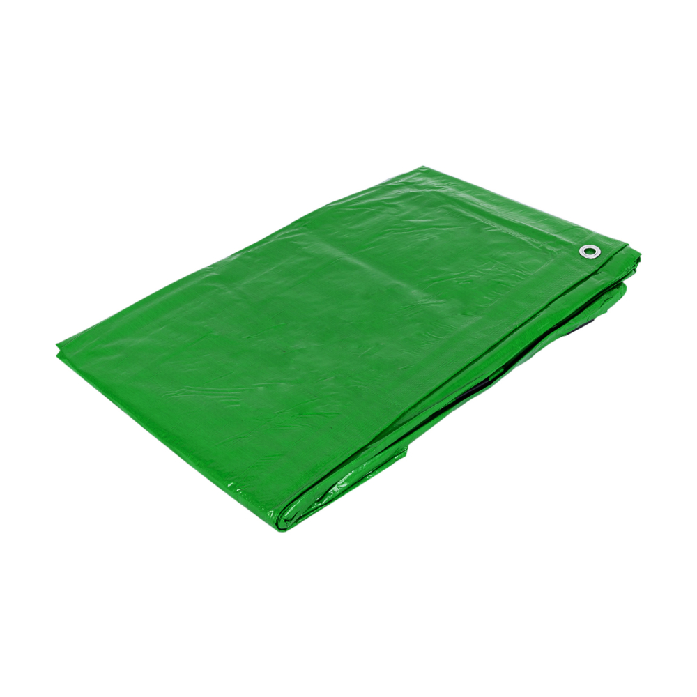 Lona de polietileno 3 x 5 m, verde, 110 g/m2, PRETUL LP-35V