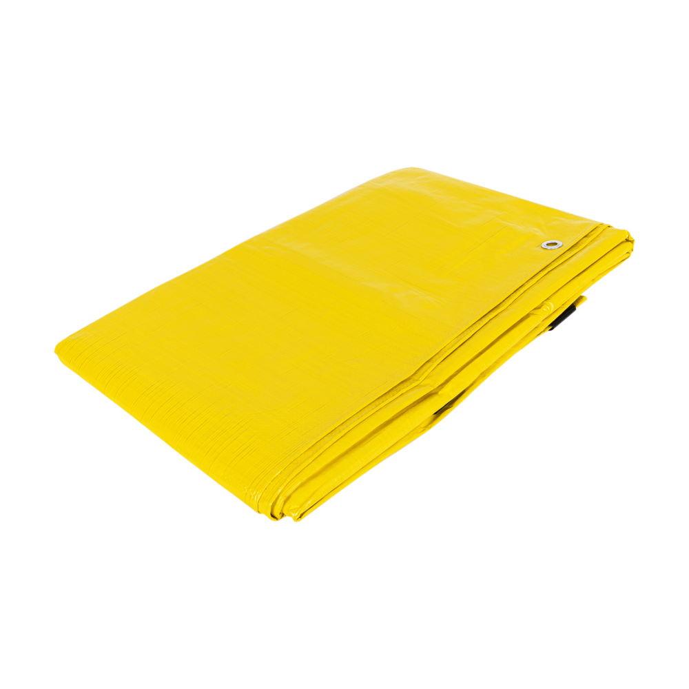 Lona de polietileno 3 x 6 m, amarilla, 110 g/m2, PRETUL LP-36A