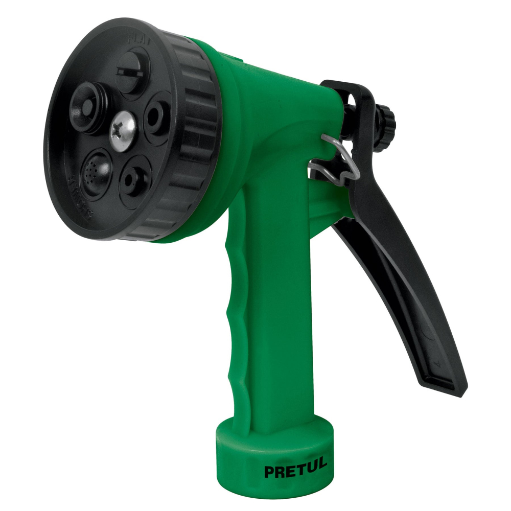 Pistola plástica para riego de 5', 5 funciones, a granel PIM-55PG
