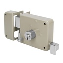 Cerradura sobreponer izq instala-fácil, caja, HERMEX BASIC CS-75IP