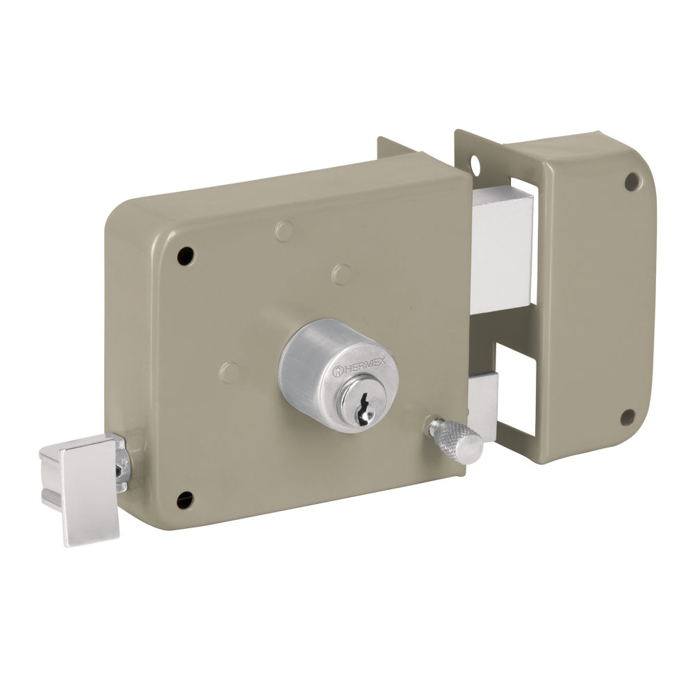 Cerradura sobreponer der instala-fácil, blíster, BASIC CS-75DBP