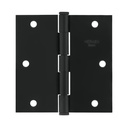 Bisagra cuadrada 3-1/2', acero negro mate cabeza plana BASIC BC-356PP