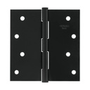 Bisagra cuadrada 4', negro mate, cabeza plana, BASIC BC-406PP