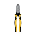 Pinza p/electricista 9' uso rudo, Comfort Grip, PRETUL 219-PX