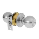 Cerradura esfera cilíndrico, entrada, cromo, blíster, BASIC BAL-CM-EPB