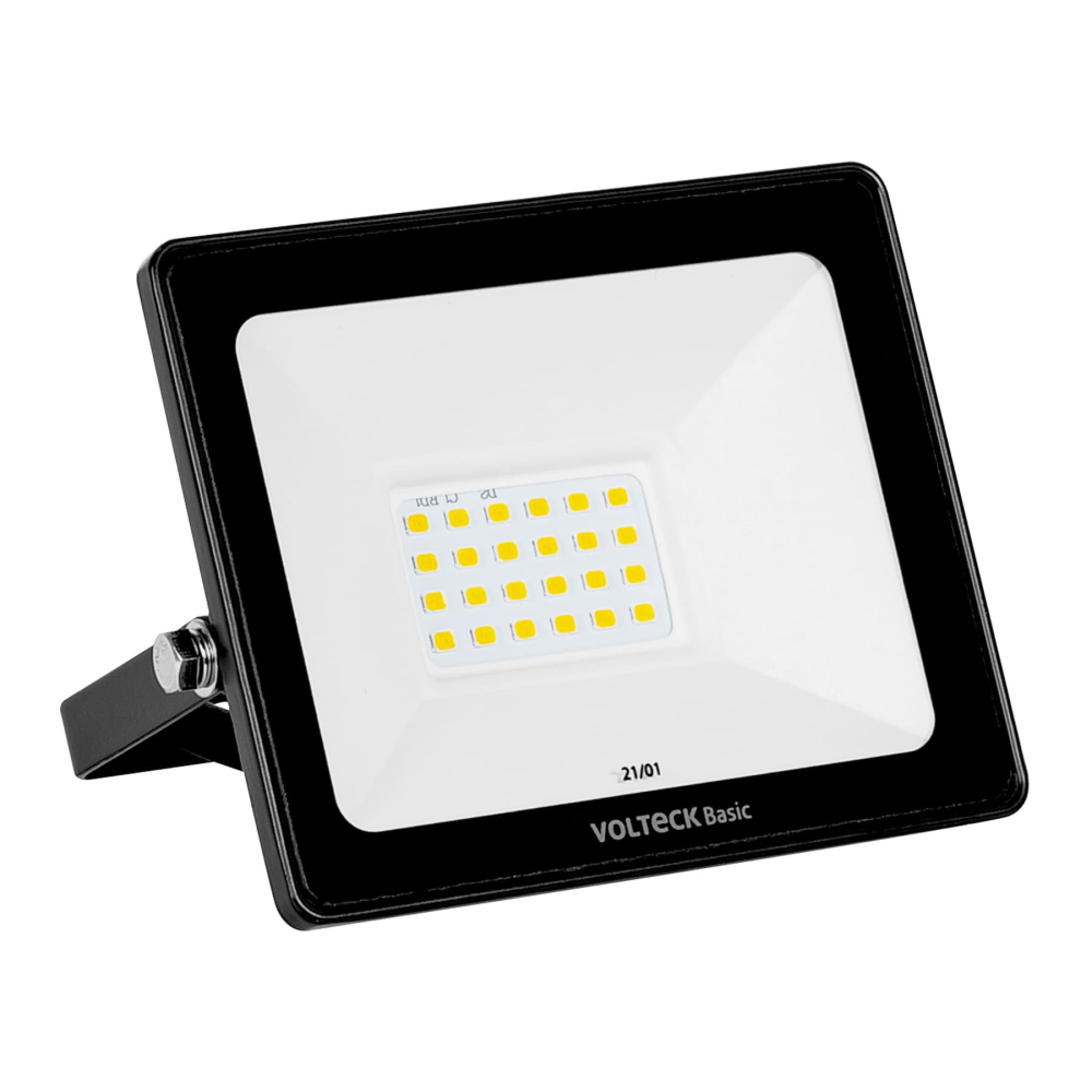 Reflector LED para exteriores 20W 3000K, VOLTECK BASIC REF-401LC