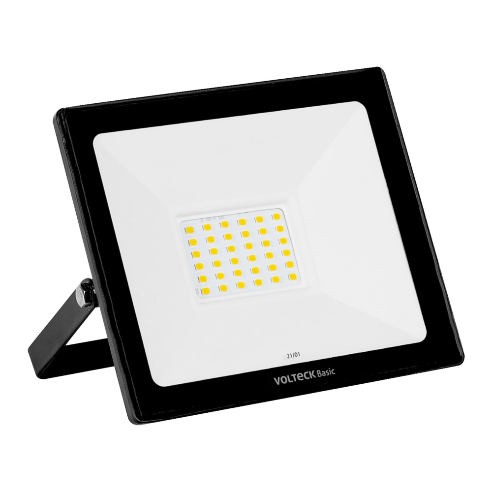 Reflector LED para exteriores 30W 3000K, VOLTECK BASIC REF-402LC
