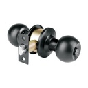 Cerradura esfera, cil, recámara, negro, blíster, BASIC BAL-NE-RPB