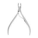 Alicate para manicure 4', cabeza recta, punta larga, PRETUL UNA-240P