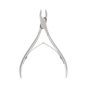 Alicate para manicure 4' cabeza recta, punta mediana, PRETUL UNA-241P