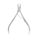 Alicate para manicure 4', cabeza recta, punta corta, PRETUL UNA-238P