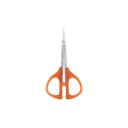 Tijera manicure 3-1/2', mango plástico, punta fina, PRETUL UNA-438P