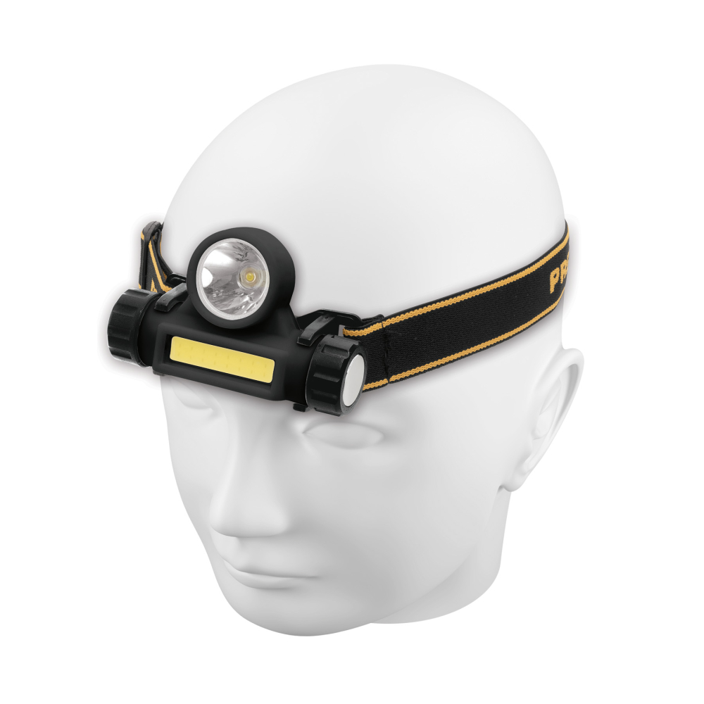 Linterna de minero LED 180 lm, con imán, recargable, PRETUL LI-CA-110RP