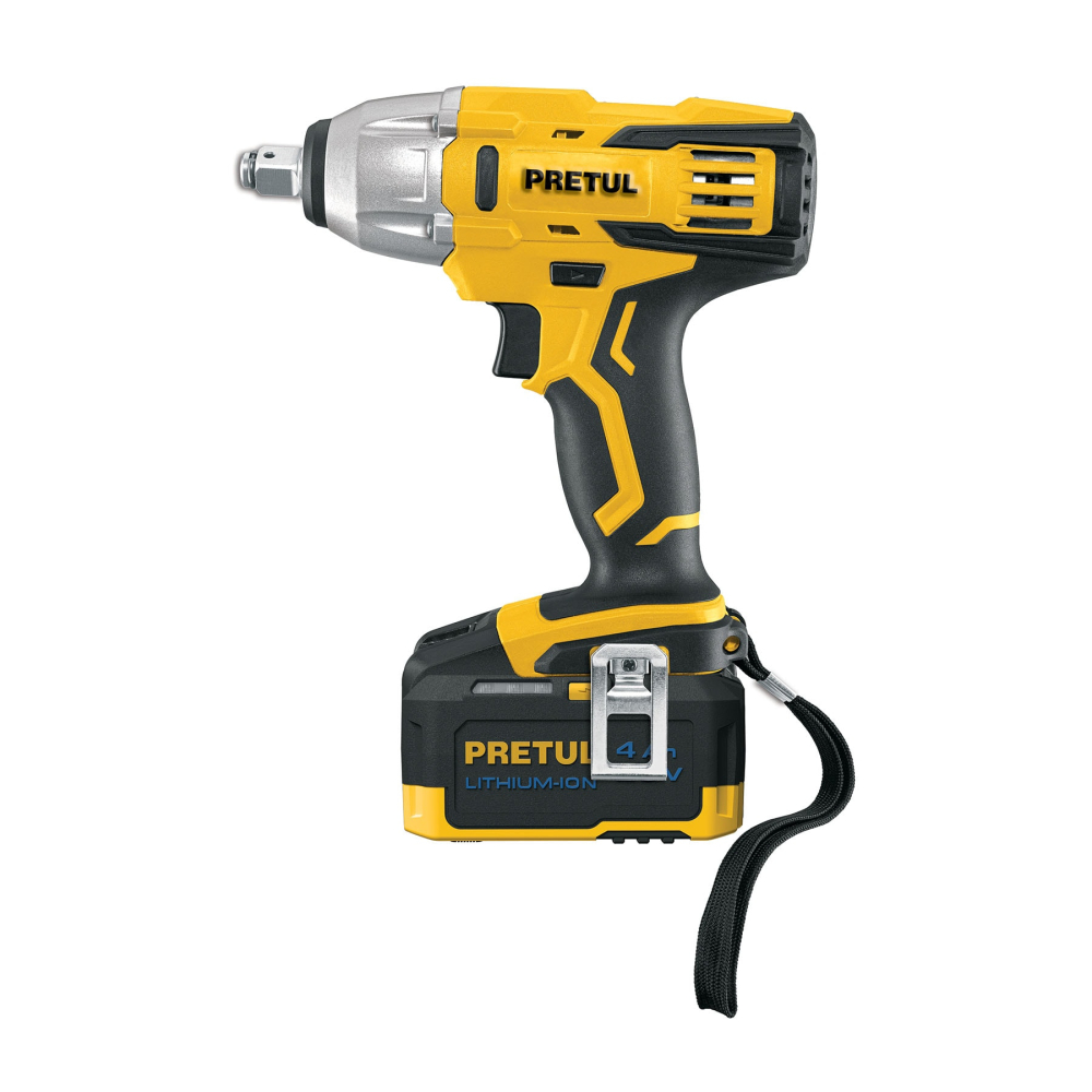 Llave de impacto 1/2', 20V, 155 lb/ft, 1 batería 4Ah, PRETUL LIMI-20P