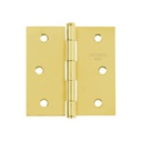 Bisagra cuadrada 3', latonado, cabeza plana, HERMEX BASIC BC-301PP