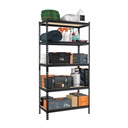 Estante metálico 5 repisas MDP cap. 60 Kg,180x45x90, PRETUL ESME-601