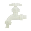 Llave p/manguera, de plástico 65g,1/2', granel, PRETUL LL-17P