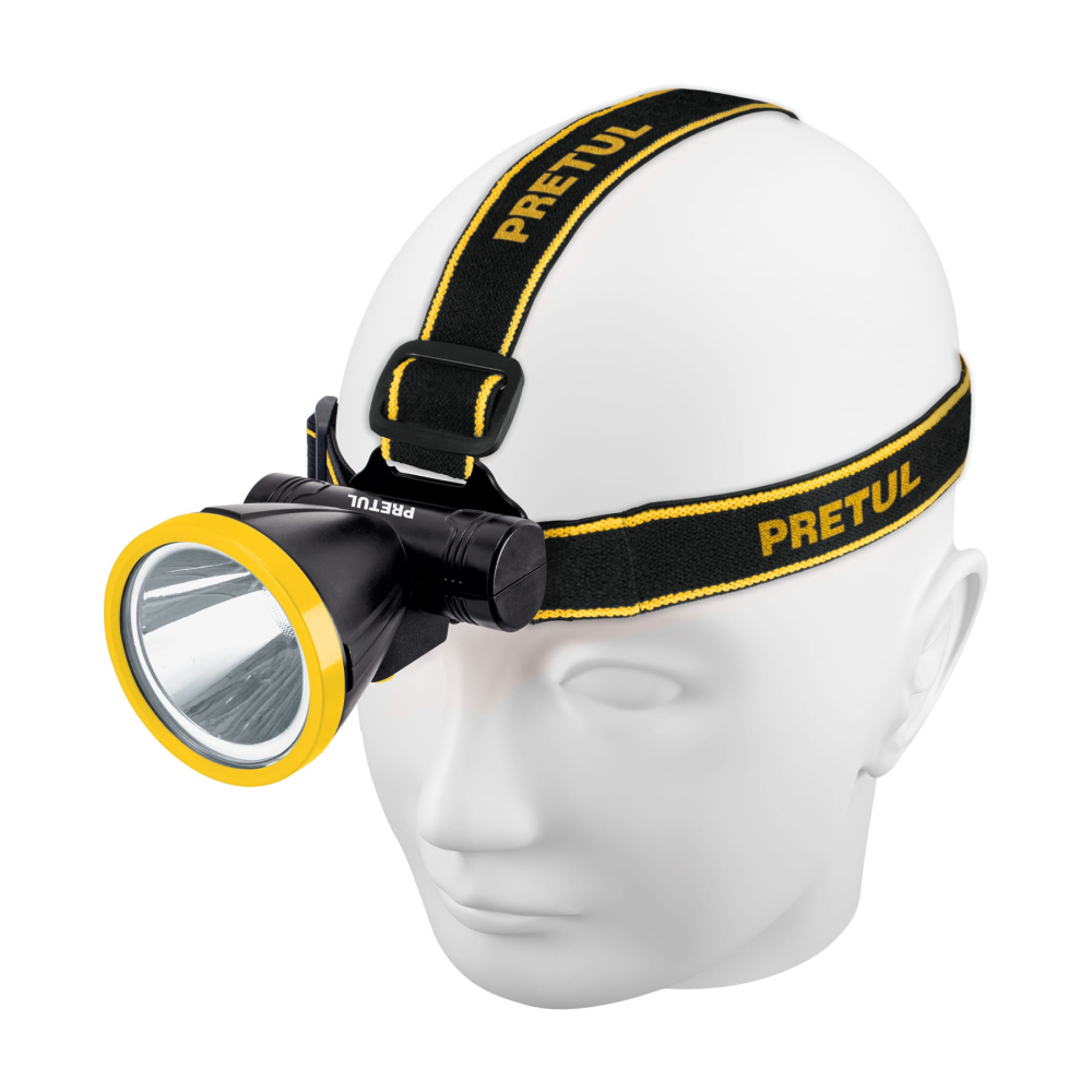 Linterna de minero LED 160 lm recargable, PRETUL LI-CA-125RP