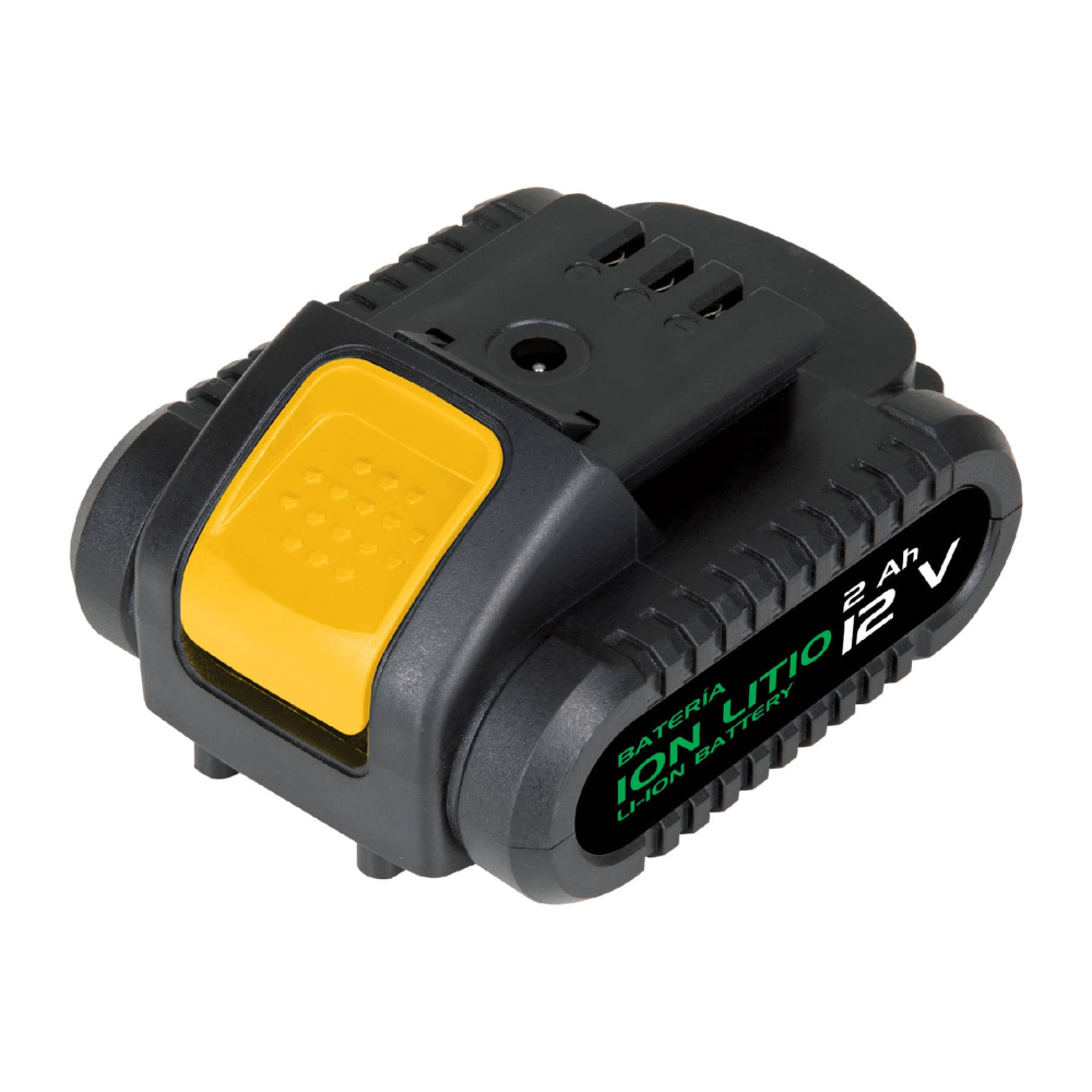 Batería ion litio, 12V, 2 Ah, PRETUL BAT-12P