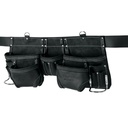 Porta herramientas de carnaza, 15 compartimentos, EXPERT POHE-11CX