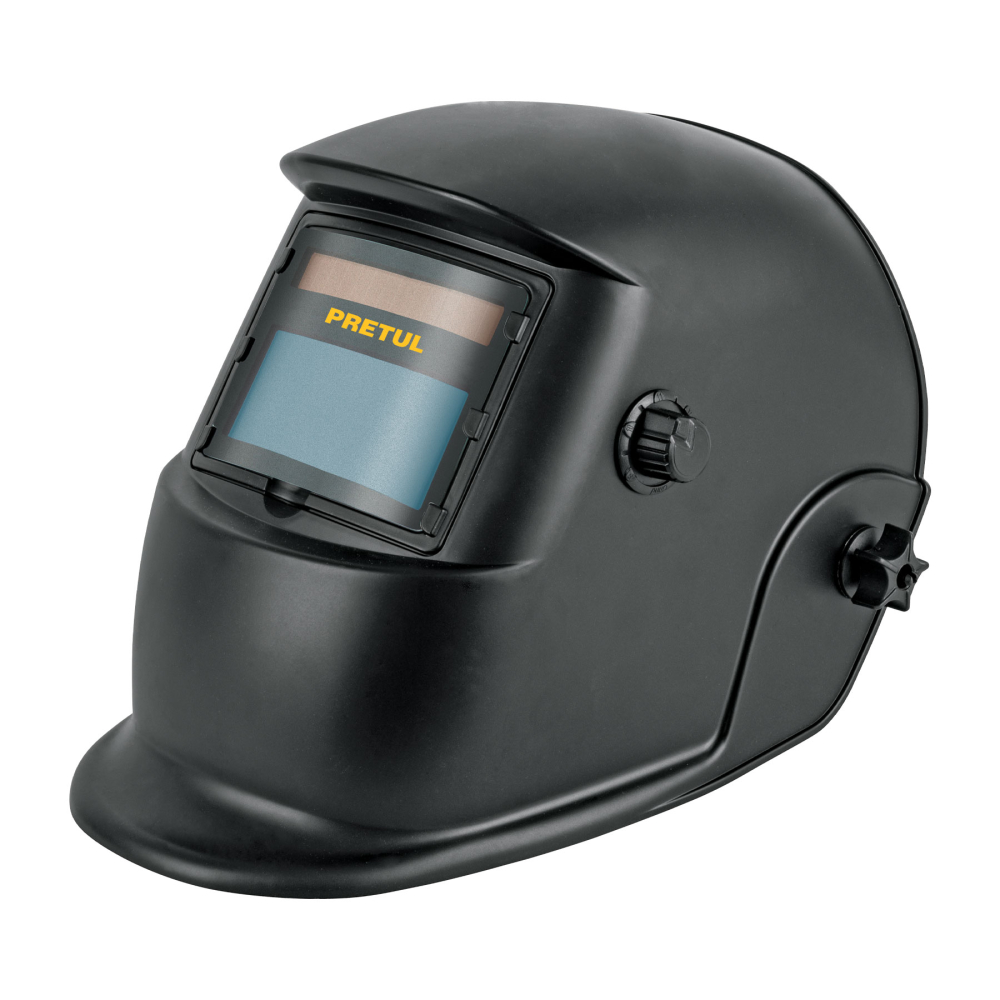 Careta electrónica para soldar 9-13, semiprofesional, PRETUL CAREL-913P1