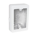 Caja de contactos para canaleta 3' x 5', blanca, VOLTECK CRU-3X5