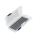 Estuche con 5 puntas de cruz PH3 largo 4', Truper Expert PUDE-1403