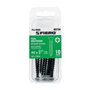 Blíster 10 pijas #8 x 2' cabeza plana phillips multiusos PIJ-850A