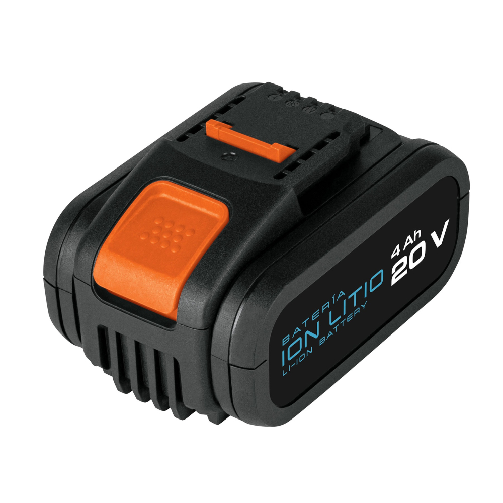 Batería ion litio, 20V, 4 Ah, TRUPER PRO BAT-20A4