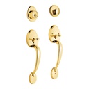 Doble jaladera, Lugo llave-mariposa,Latón Brillante,HERMEX CEP-11JJ