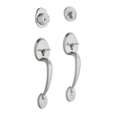 Doble jaladera, Lugo llave-mariposa, Cromo Mate, HERMEX CEP-31JJ