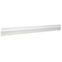 Guardapolvo fijo de 100 cm, blanco, HERMEX GUPO-100B