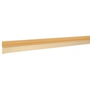 Guardapolvo fijo de 120 cm, dorado, HERMEX GUPO-120D