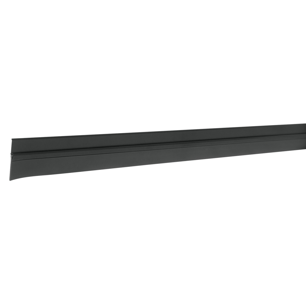 Guardapolvo fijo de 120 cm, negro, HERMEX GUPO-120N