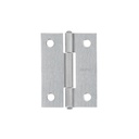 Bisagra rectangular 2 x 1-1/2', acero natural, HERMEX BR-200