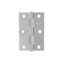 Bisagra rectangular 3 x 2', acero natural, HERMEX BR-300