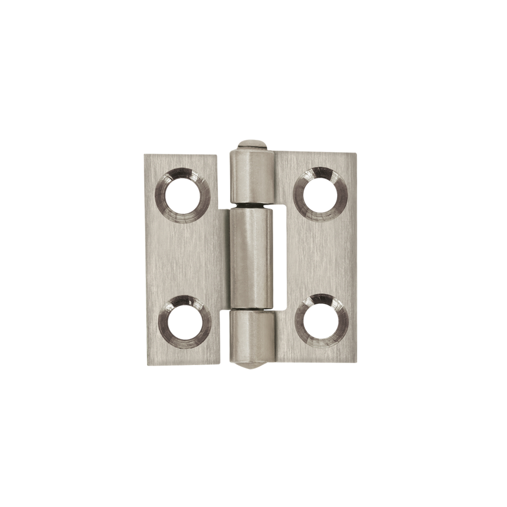 Bisagra rectangular 1 x 7/8', acero inoxidable, HERMEX BR-104
