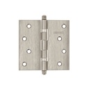 Bisagra cuadrada 4' acero inox, cabeza redonda, HERMEX BC-404R