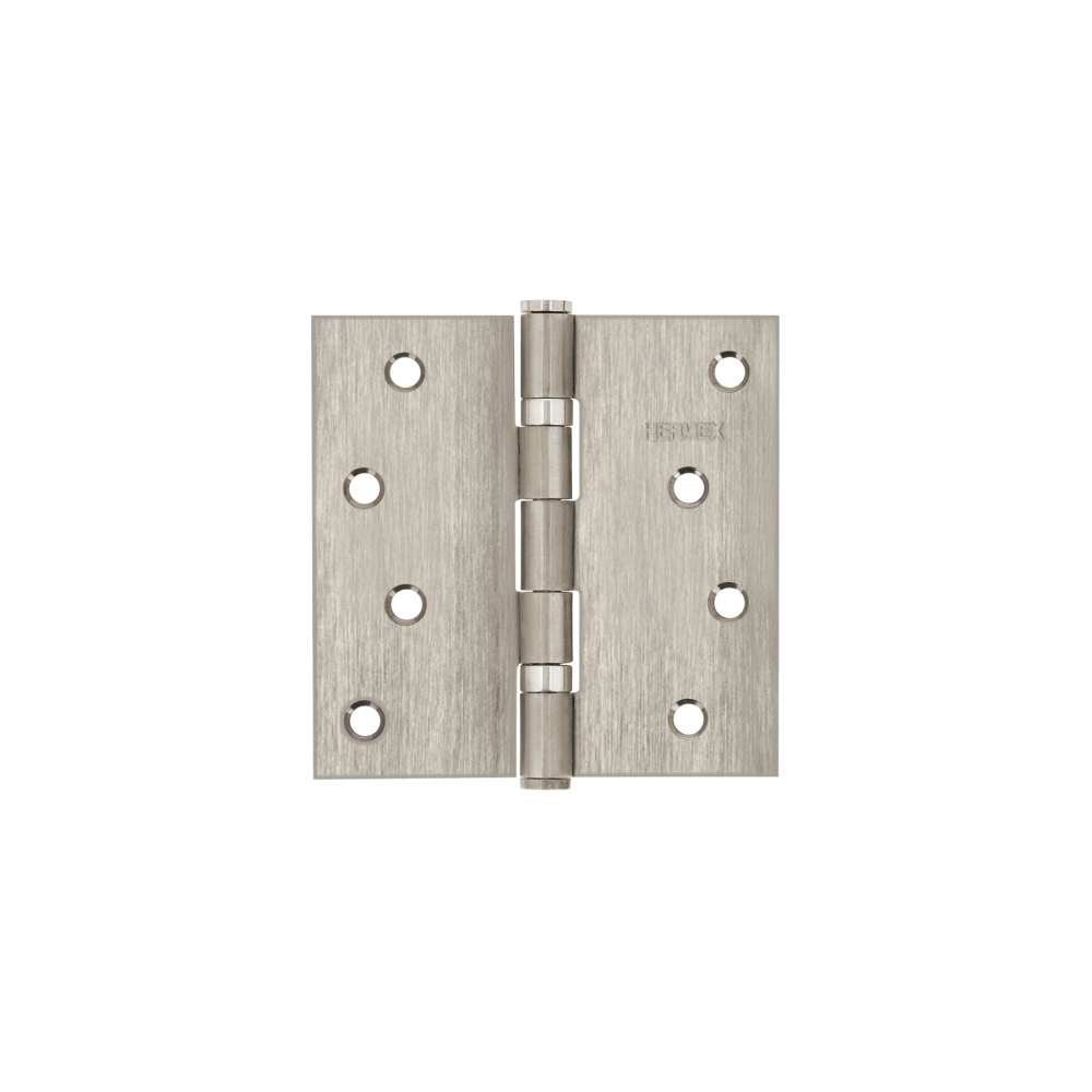 Bisagra cuadrada 4' acero inox, cabeza plana, HERMEX BC-404P