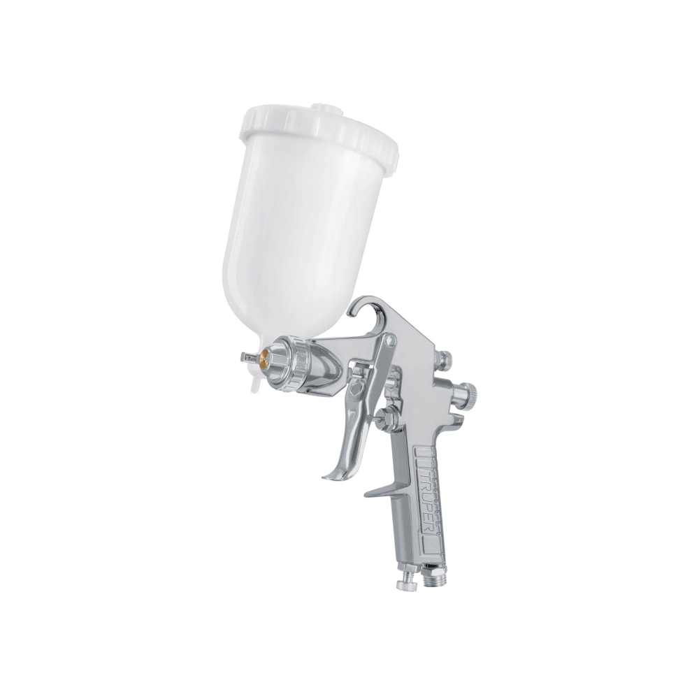 Pistola para pintar LVMP vaso plástico, 2 mm, TRUPER PIPI-403
