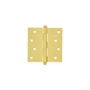 Bisagra cuadrada 4', latonado, cabeza redonda, HERMEX BC-401R