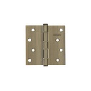 Bisagra cuadrada 4', latón antiguo, cabeza plana, HERMEX BC-402P