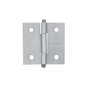 Bisagra cuadrada 2', acero satinado, cabeza redonda, HERMEX BC-203R