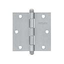 Bisagra cuadrada 3-1/2', satinado, cabeza redonda, HERMEX BC-353R
