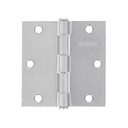 Bisagra cuadrada 3-1/2', acero satinado, cabeza plana HERMEX BC-353P