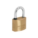 Candado de latón, 40 mm, gancho corto, llave tetra, blíster CL-40X