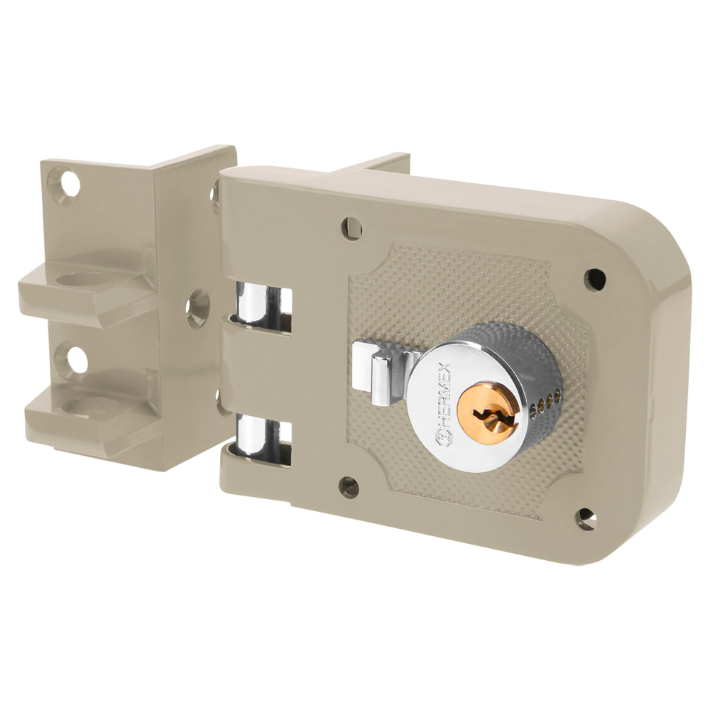 Cerradura sobreponer puerta corrediza izquierda instalafácil CS-95I