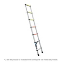 Escalera telescópica, 13 peldaños, capacidad 100 kg, TRUPER ESTE-213