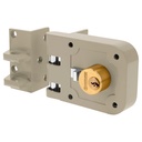 Cerradura sobreponer, puerta corrediza, clásica, izquierda CS-65I